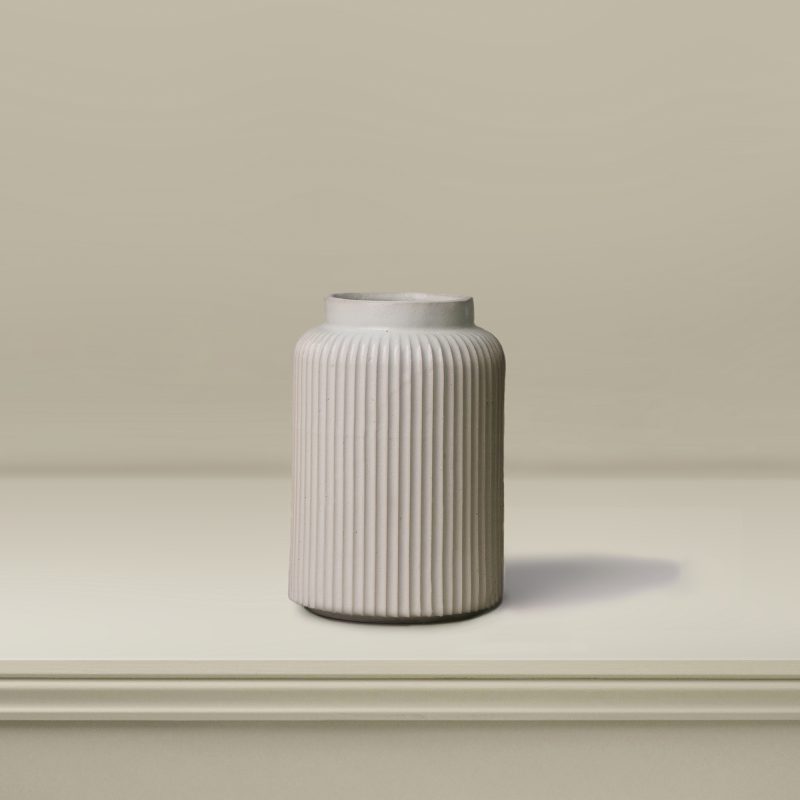 The Medium Lutyens Vase In Stone - Image 2